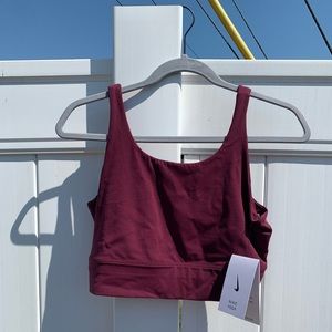 NWT Nike Yoga Lux Infinalon Crop Top